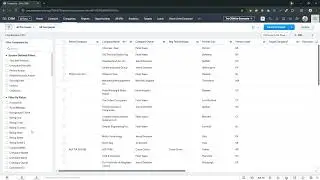 Creating a Tower from Companies Module