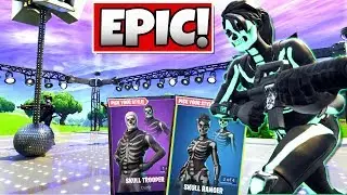 FORTNITE SKULL TROOPER SKULL RANGER SKIN + DISCO DOMINATION LTM GAMEPLAY in Fortnite: Battle Royale
