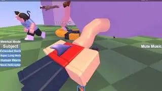 Human Giraffe (New update) {ROBLOX}