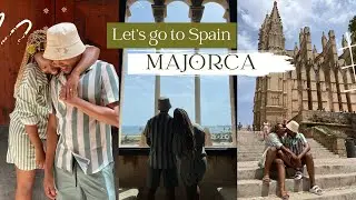 Vacation in Spain: Majorca | City Tour |SA youtube Couple Abroad | Travelvlog