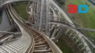 Mammut 3D front seat on-ride HD POV Erlebnispark Tripsdrill
