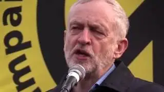 Jeremy Corbyn at Stop Trident National Demo