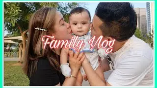 FAMILY BONDING AT LAKE PARK ❤ | BUHAY OFW | ABU DHABI UAE | Vlog#213 | debbivlogs