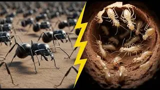 The Great War of 1000 Ants and 1000 Termites
