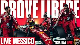 🔴LIVE PROVE LIBERE MESSICO🔥INCREDIBILI NEWS DAL PADDOCK!