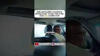 Driving on the wrong side of the Road!😂#camillaaraujo #trendingshorts #vacation#tarte #juliafilippo