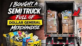 Я купил целый грузовик, забитый товарами из магазина Dollar General.