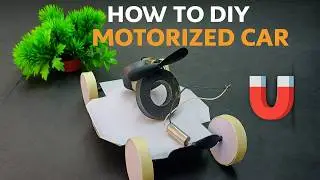 How To Make A Simple Moving Car With Magnets No Battery No Motor Science Project For Students