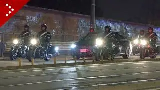 Capi di stato arrivano alla Fabbrica del Vapore per la cena di gala: l'arrivo di Mattarella e Vance
