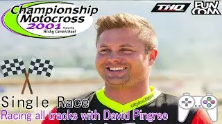 Championship Motocross 2001 ft Ricky Carmichael (PS1) - Single Race - D. Pingree - All Tracks (5/5)