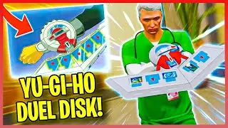 Making & Testing The Yu-Gi-Oh DUEL DISK in GTA V NoPixel!