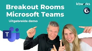 Breakout rooms in Microsoft Teams uitleg