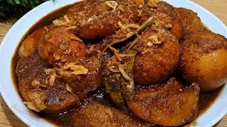 Masak Hemat Menu NikMat - Resep Semur Telur Kentang Betawi