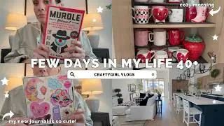 Few Days in My Life Alone 40+ | New Games, Journaling & Cozy Mornings