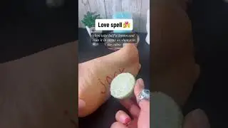 Write his name on the sole of your foot, and he'll go crazy in love with you | Love Spell