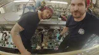 Wartsila 12v32 Overhaul: Pistons and Cylinder Heads