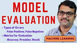 Model Evaluation in Machine Learning Explained || Evaluation Metrics (Accuracy, Precision, Recall)