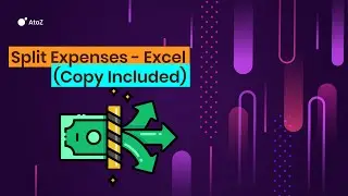 Split Expenses in Excel