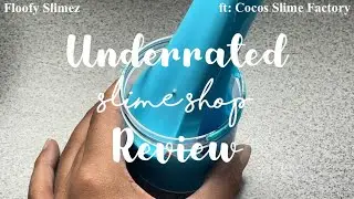 Underrated Slime Shop Review! $3 Slimes 😱 100% Honest Review | ft: Cocos Slime Factory 🥥
