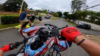 Dia de levantadera en los cuatrimoto