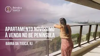 Apartamento novo na Península com 3 suítes e vista para lagoa | JS IMÓVEIS