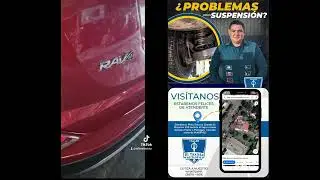instalaci&oacute;n de #trabajos resortes nuevos reforzados para Toyota Rav4 con problemas de altura