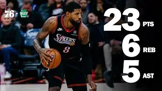 Paul George Pours in 23 Points in Win