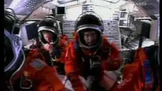 STS-118 Launch Cockpit Video