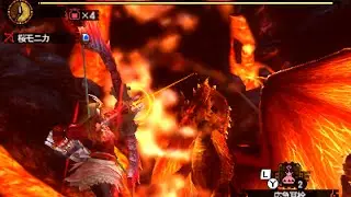 MH4G 紅龍ミラボレアス G3来たれ,破滅の閧 弓ソロ 8分15秒