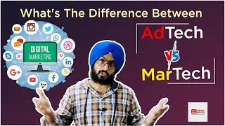 What Is The Difference Between #adtech  And #martech  | AdTech VS MarTech In #hindi  | MAD Channel