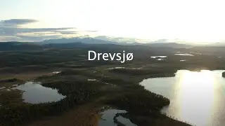 Stunning Drone Footage of Drevsj&oslash;, Norway at Sunset | June Serenity