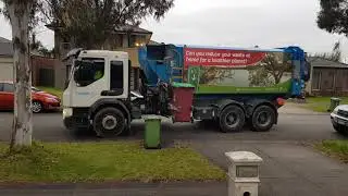 My Same Garden waste truck driver, driving a landfill truck FULL VIDEO WILL BE UPLOADED SOON