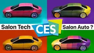 CES 2023 - Le Salon de la Tech se transforme en Salon de l'Auto ?