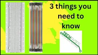 3 things you need to know about Breadboard plus jumper wires