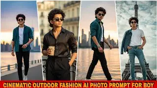 PROFESIONAL CINEMATIC OUTDOOR AI PHOTO EDITING FOR BOYS - MAYANK EDITZ 🔥