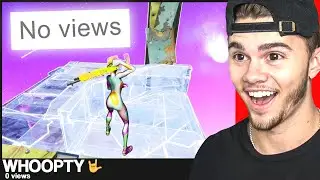 REACTING to FORTNITE MONTAGES with 0 VIEWS!