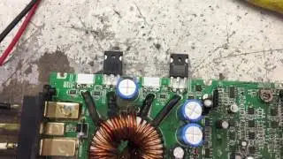DICA DE MANUTENÇÃO - TARAMPS HD 1600 4 ohms - Fonte e saída queimando por trilha ROMPIDA na fonte!