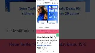 Neue o2 Tarife 6 November 2024 unlimited on demand Tarife f&uuml;r 44.99&euro;im Monat