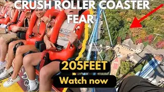 Busch Gardens Williamsburg Griffon Front Row , Cadence & Mason , Rollercoasters Fear