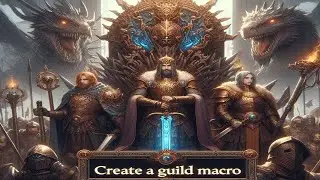 Como criar um macro pra Guild no Mu Away
