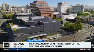 Nevada Museum of Art holds ribbon cutting