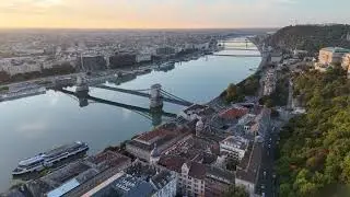 Budapest drone video 