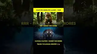 RRR vs kantara chapter 1, CGI compare #rrr #kantarachapter1