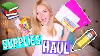 SCHOOL SUPPLIES HAUL 2016: BACK TO SCHOOL | Kalista Elaine