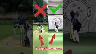 :- Trigger Movements In Batting -: #coachzuber#batting#tips#cricket#shortsfeed#shorts#trending#reels