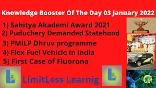 Knowledge Booster of the day 03 January 2021|Flex Fuel Vehicle in India|Fluorona|Explained in hindi
