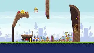 Angry Birds Friends Level 2 Tournament 1580 three stars NO POWER-UP walkthrough 2025-07-19