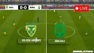 🔴LIVE : Golden Arrows vs AmaZulu FC &ndash; South African Premier Division | PES 21 Match Simulation
