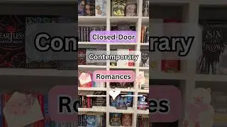 Closed door contemporary romance books #booktube #booktok #books #romancebooks #cleanromance #romcom