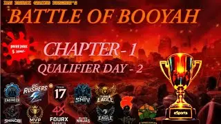 FREE FIRE MAX BATTLE OF BOOYAH ESPORTS TOURNAMENT DAY 2 LIVE